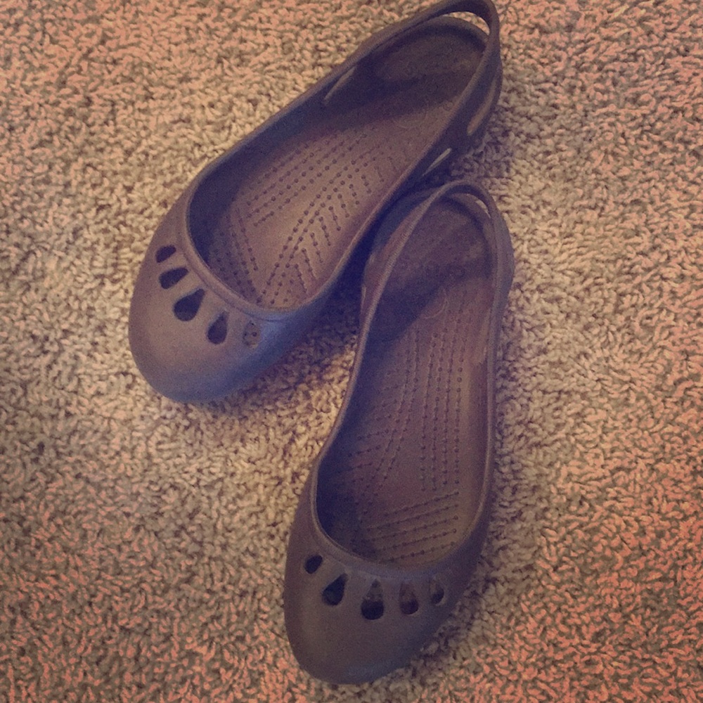 Women’s croc slip ons